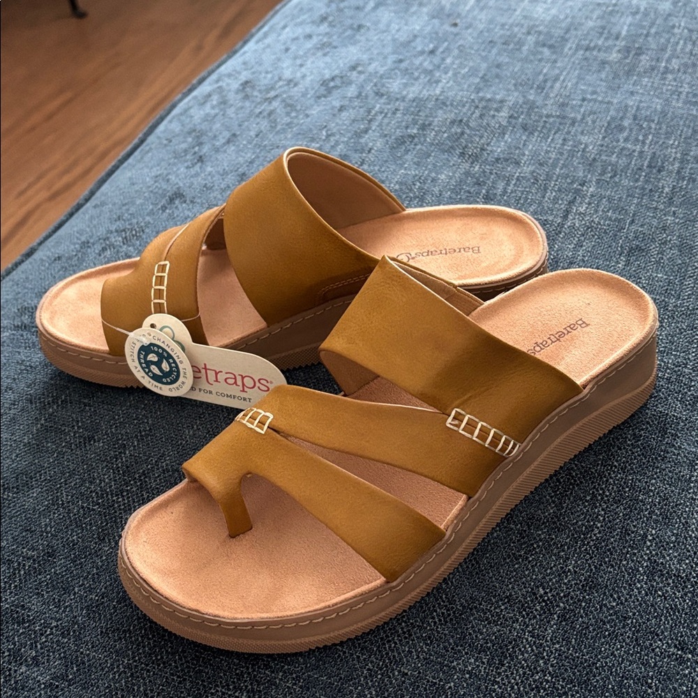 Fresh Mustard Yellow Sandals